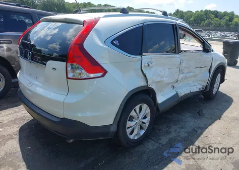 2013 Honda Cr-V Ex-L из США, поврежденный, VIN 5J6RM3H70DL014025